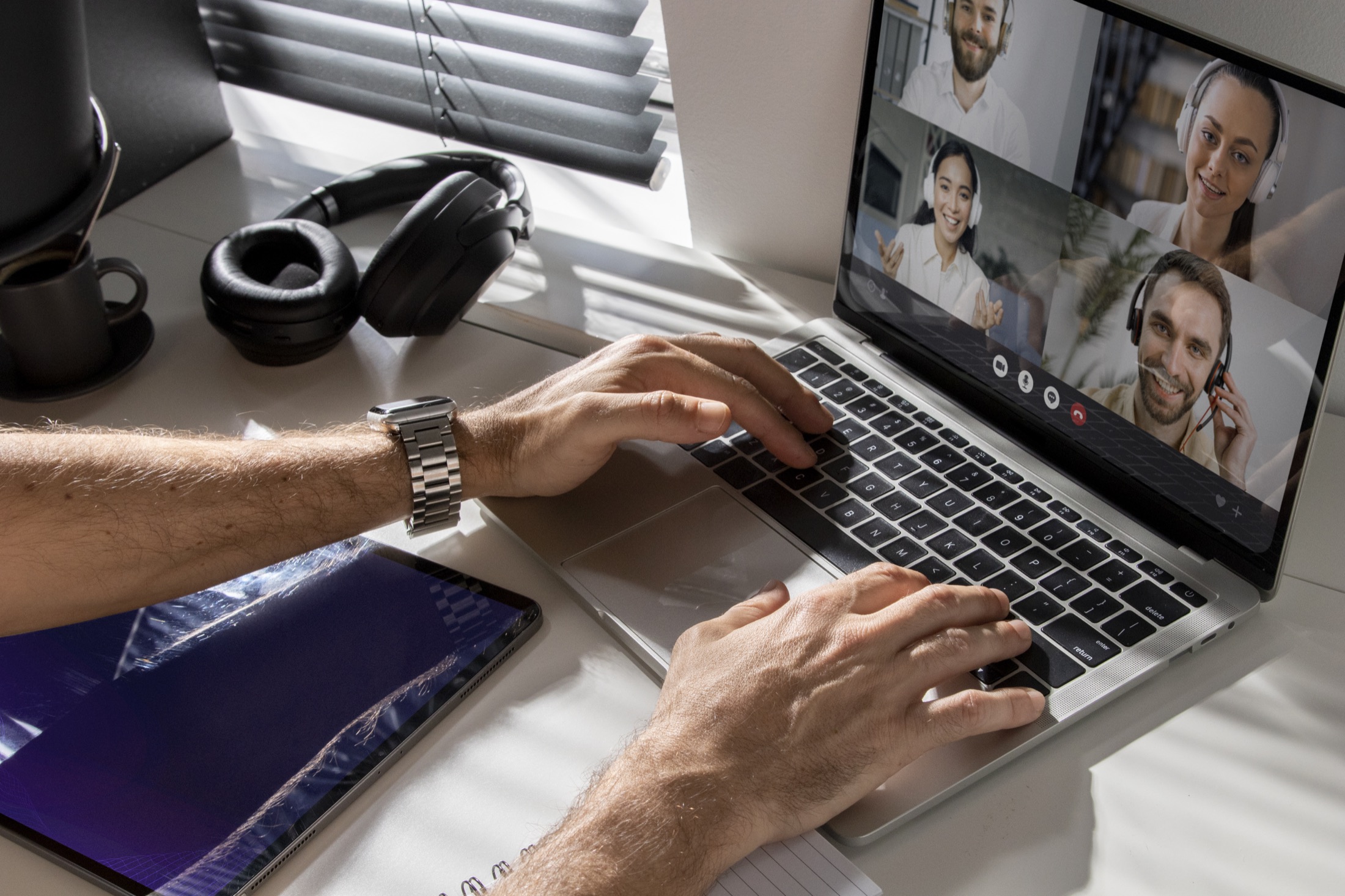 Vista de la plataforma de webinars veterinarios